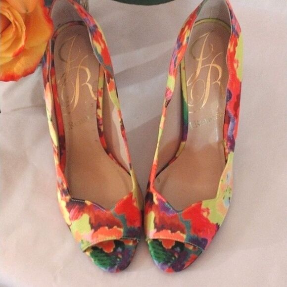 J. Renee Floral Heels - Picture 12 of 14